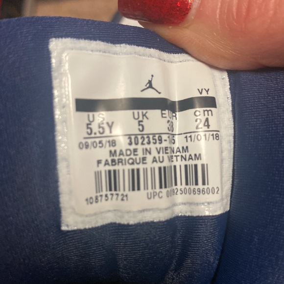 Air Jordan 9 Retro University Blue - Picture 6 of 6